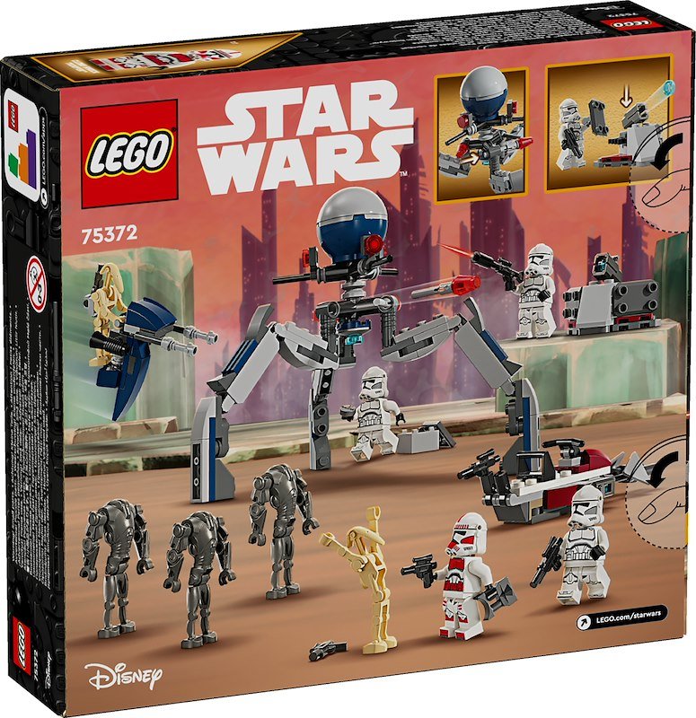 Lego® Star Wars Battle Pack Clone Trooper e Battle Droid 75372