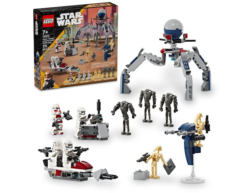 Lego® Star Wars Battle Pack Clone Trooper e Battle Droid 75372
