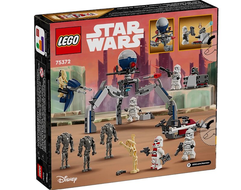 Lego® Star Wars Battle Pack Clone Trooper e Battle Droid 75372