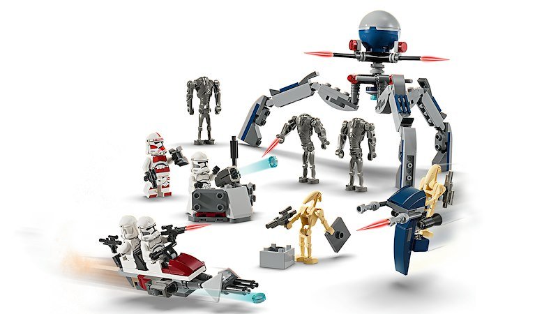 Lego® Star Wars Battle Pack Clone Trooper e Battle Droid 75372