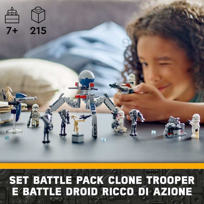 Lego® Star Wars Battle Pack Clone Trooper e Battle Droid 75372