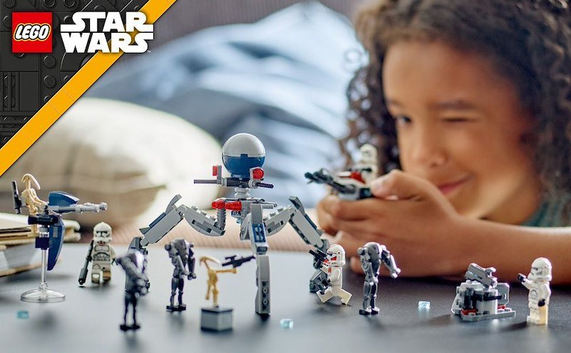 Lego® Star Wars Battle Pack Clone Trooper e Battle Droid 75372