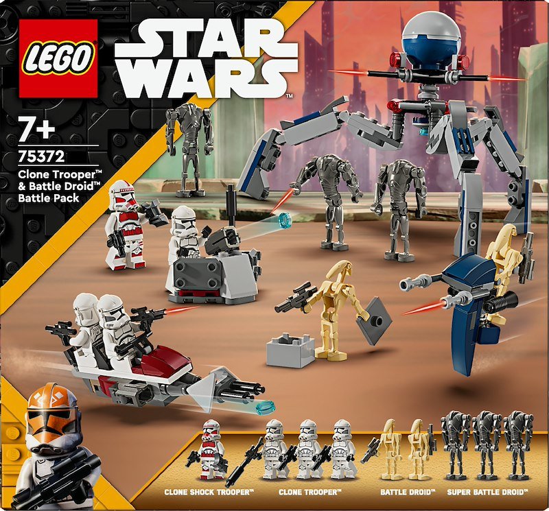 Lego® Star Wars Battle Pack Clone Trooper e Battle Droid 75372