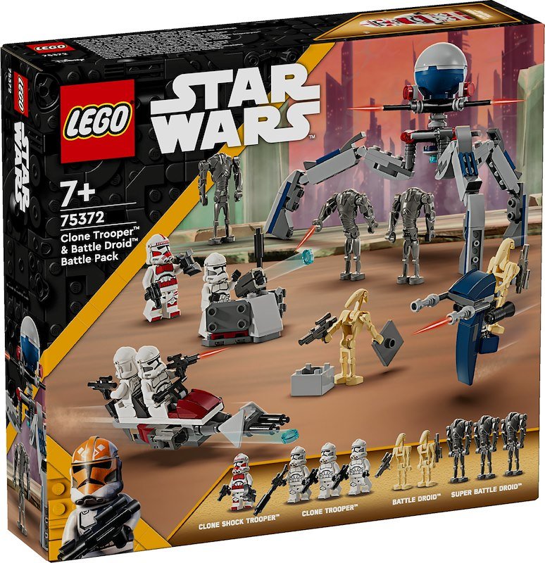 Lego® Star Wars Battle Pack Clone Trooper e Battle Droid 75372