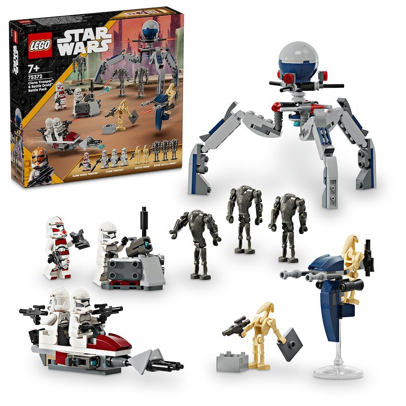 Lego® Star Wars Battle Pack Clone Trooper e Battle Droid 75372