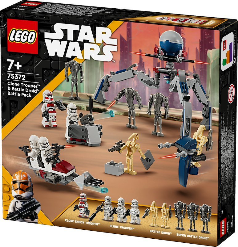 Lego® Star Wars Battle Pack Clone Trooper e Battle Droid 75372