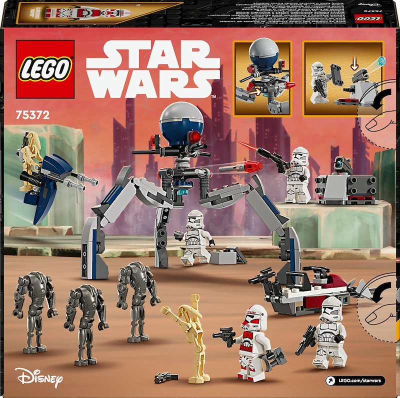 Lego® Star Wars Battle Pack Clone Trooper e Battle Droid 75372