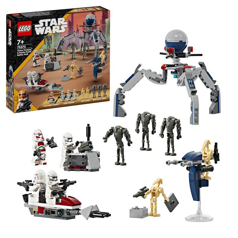 Lego® Star Wars Battle Pack Clone Trooper e Battle Droid 75372