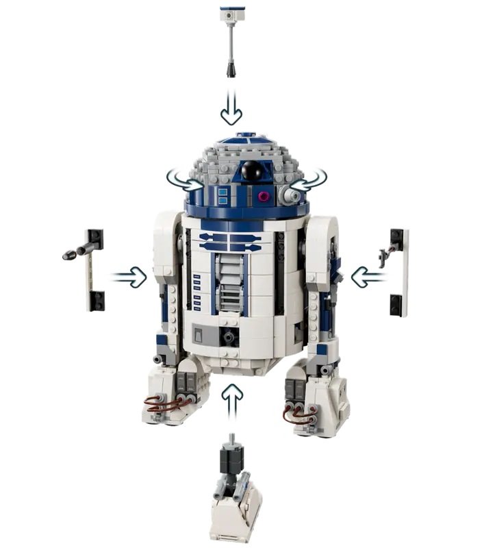 Lego® Star Wars R2-D2 Multicolore