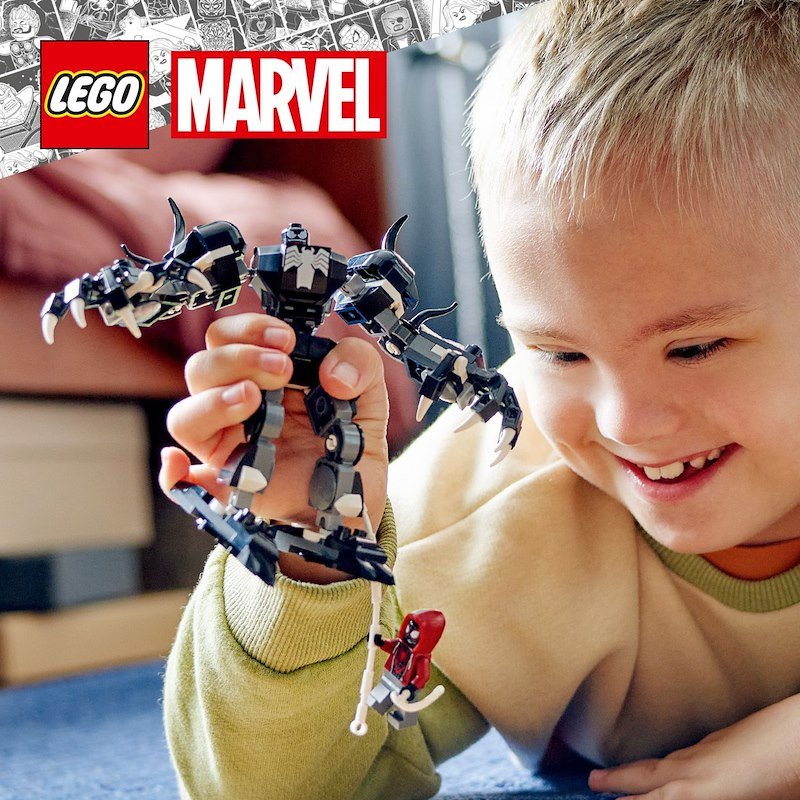 Lego® Marvel Mech di Venom vs. Miles Morales 76276