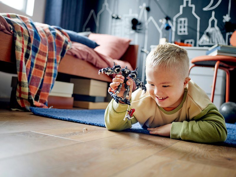 Lego® Marvel Mech di Venom vs. Miles Morales 76276