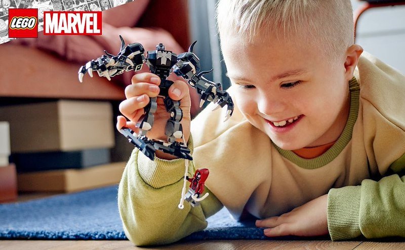 Lego® Marvel Mech di Venom vs. Miles Morales 76276