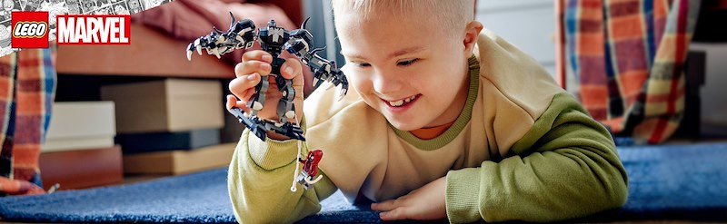 Lego® Marvel Mech di Venom vs. Miles Morales 76276