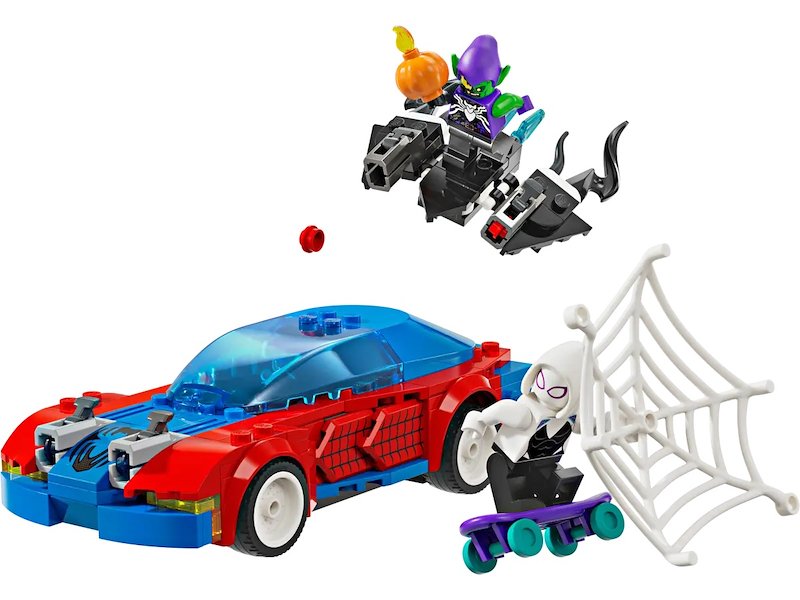 Lego® Marvel Auto da corsa di Spider-Man e Venom Goblin 76279