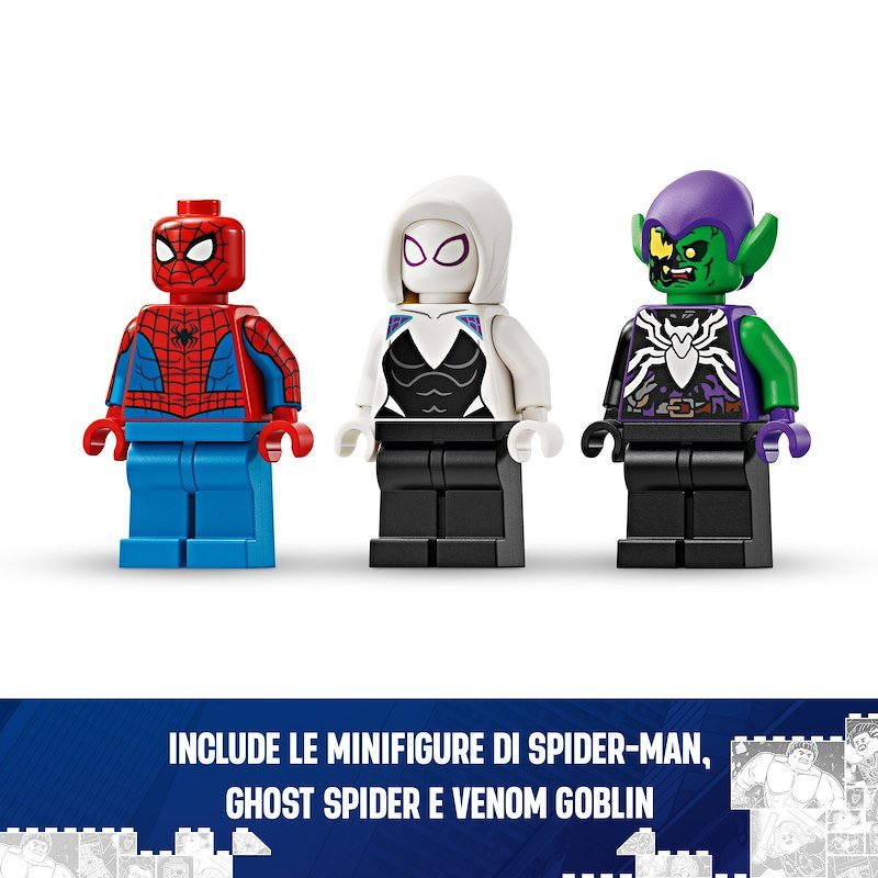 Lego® Marvel Auto da corsa di Spider-Man e Venom Goblin 76279