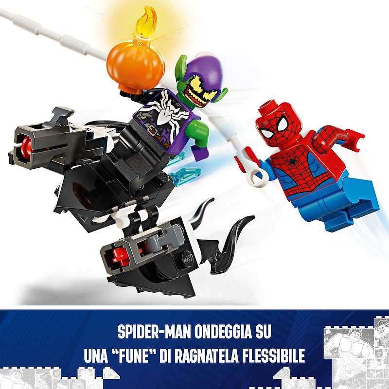 Lego® Marvel Auto da corsa di Spider-Man e Venom Goblin 76279