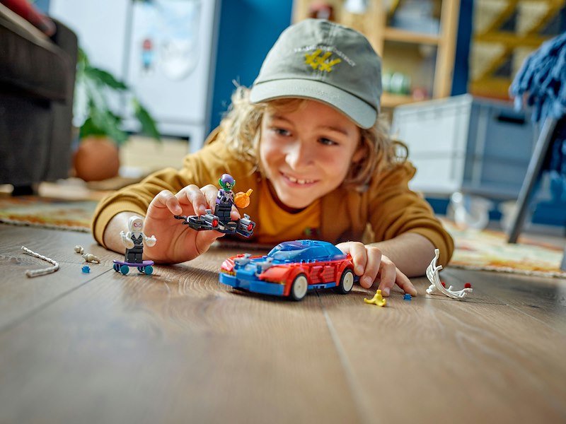 Lego® Marvel Auto da corsa di Spider-Man e Venom Goblin 76279