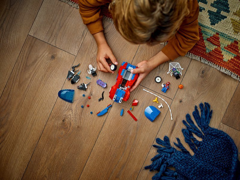 Lego® Marvel Auto da corsa di Spider-Man e Venom Goblin 76279