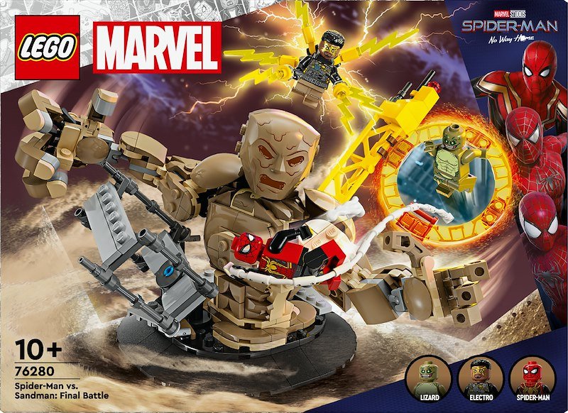 Lego® Spider-Man vs. Uomo sabbia - 76280