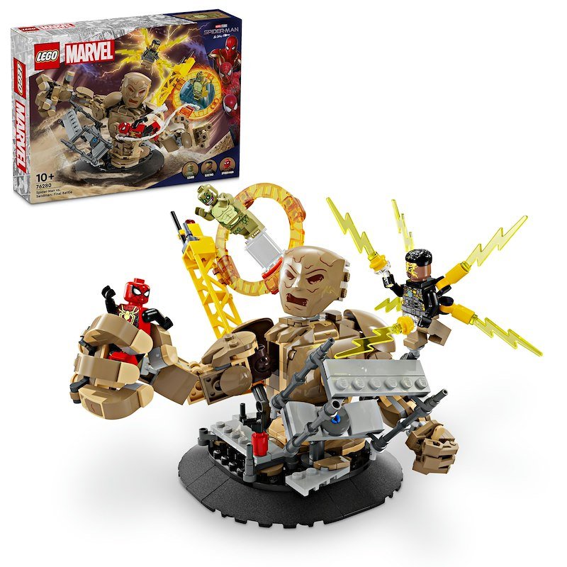 Lego® Spider-Man vs. Uomo sabbia - 76280
