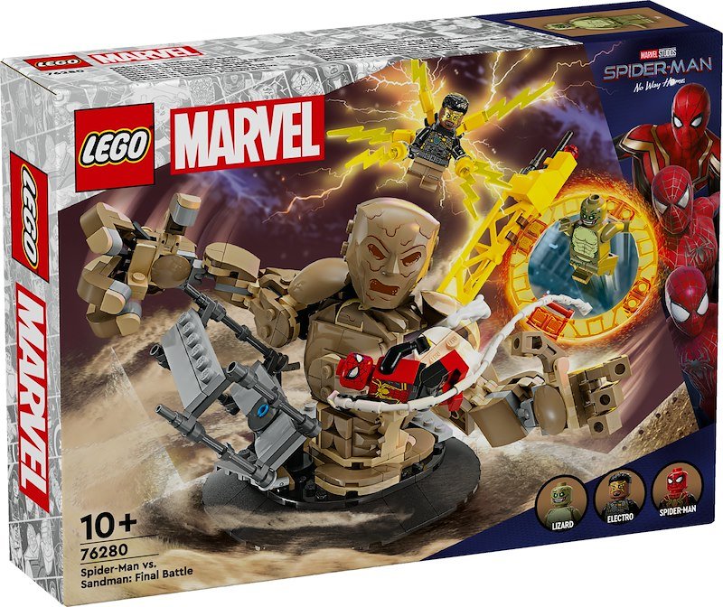 Lego® Spider-Man vs. Uomo sabbia - 76280