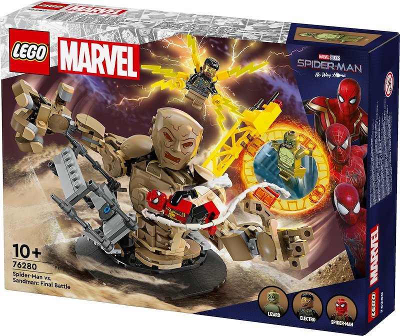 Lego® Spider-Man vs. Uomo sabbia - 76280