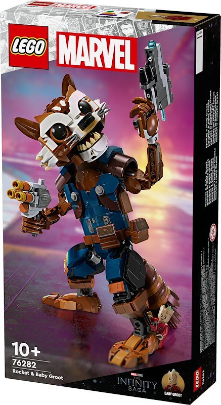 Lego® Rocket e Baby Groot - 76282