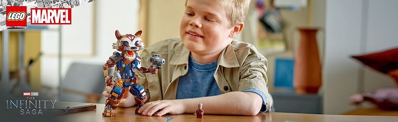 Lego® Rocket e Baby Groot - 76282