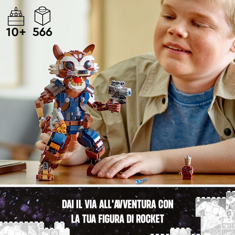 Lego® Rocket e Baby Groot - 76282