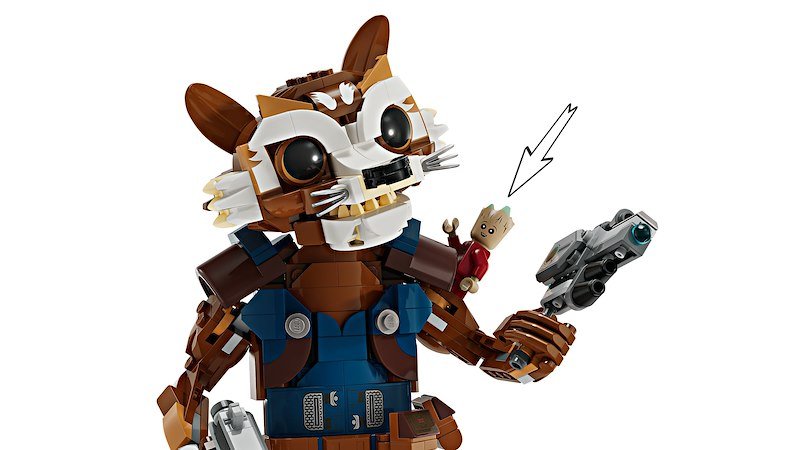 Lego® Rocket e Baby Groot - 76282