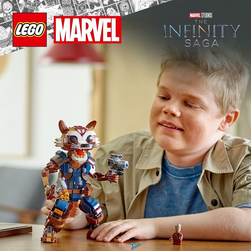 Lego® Rocket e Baby Groot - 76282