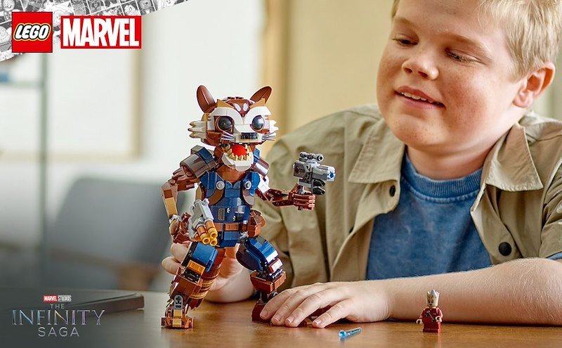 Lego® Rocket e Baby Groot - 76282