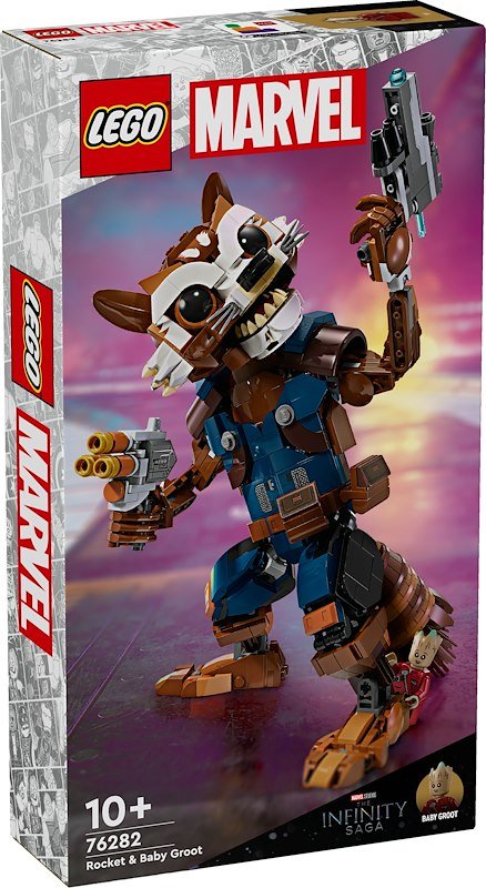 Lego® Rocket e Baby Groot - 76282