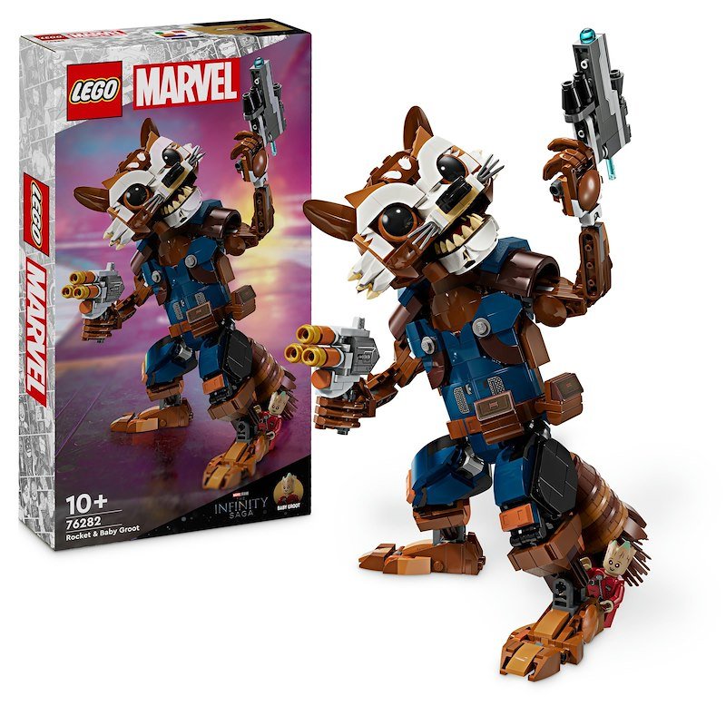 Lego® Rocket e Baby Groot - 76282