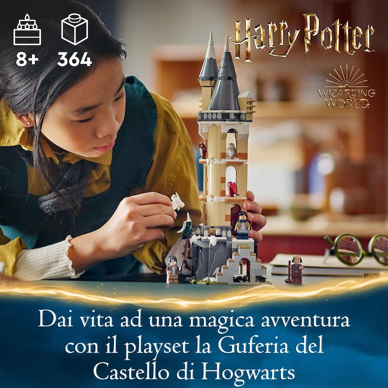 Lego Harry Potter Guferia del Castello di Hogwarts 76430