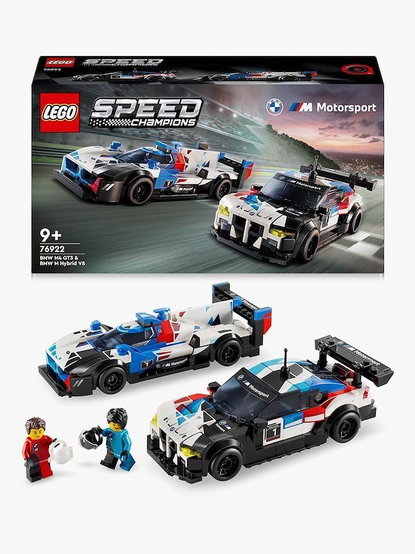 Lego Auto da corsa BMW M4 GT3 e BMW M Hybrid V8 76922