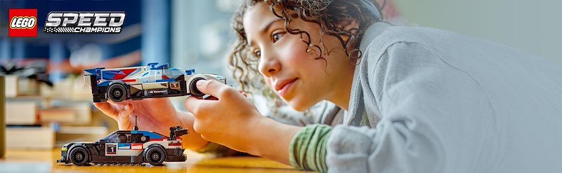 Lego Auto da corsa BMW M4 GT3 e BMW M Hybrid V8 76922