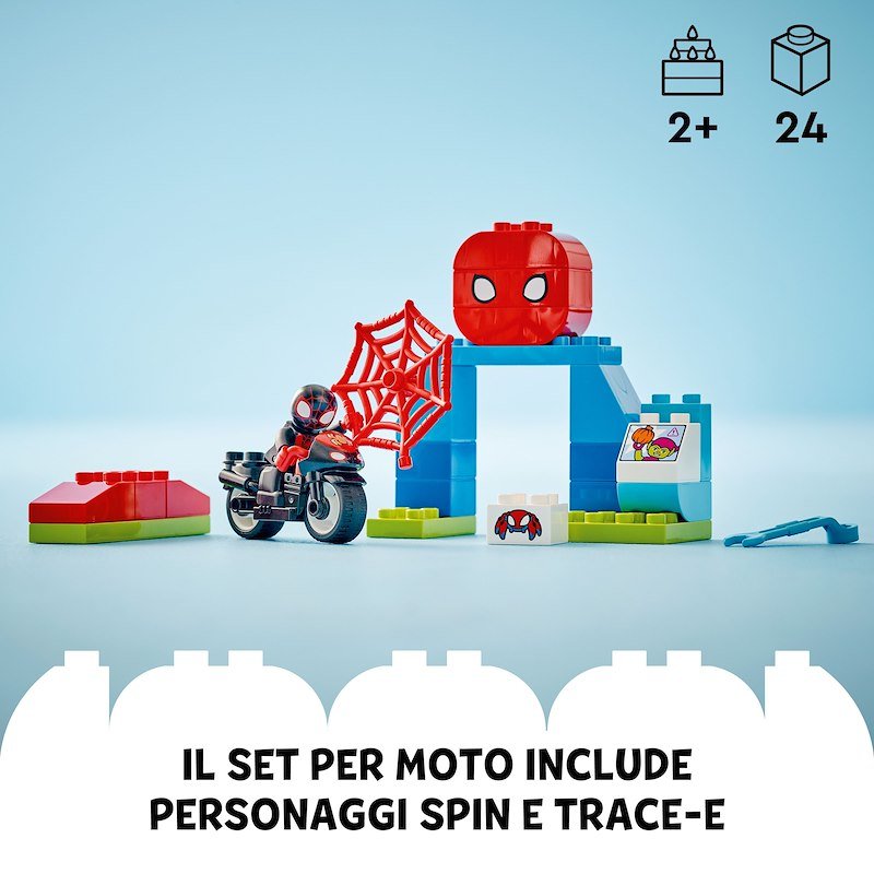 Lego® L'Avventura In Moto Di Spin -10424