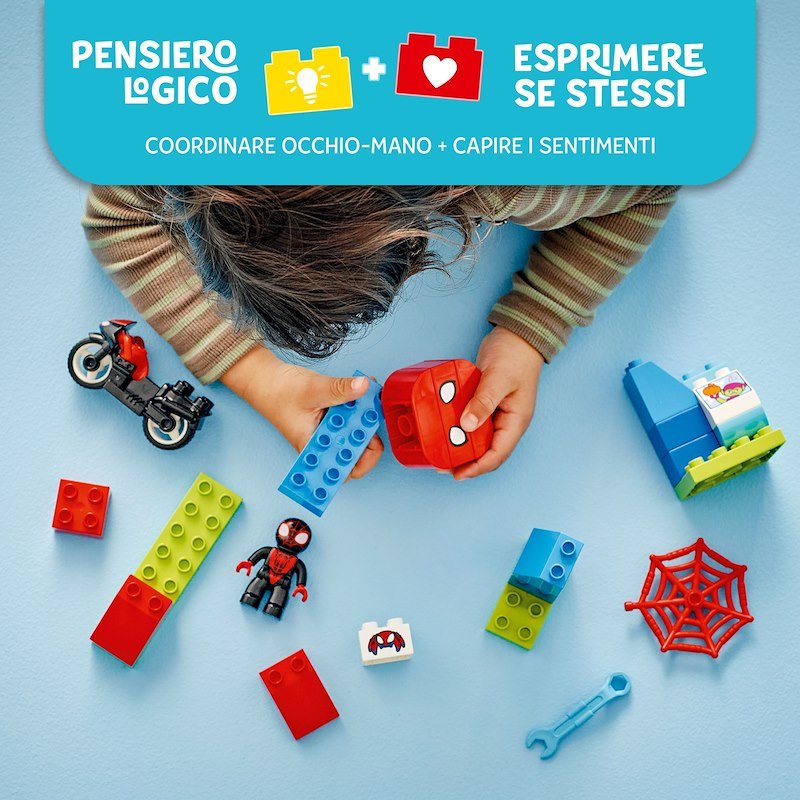 Lego® L'Avventura In Moto Di Spin -10424