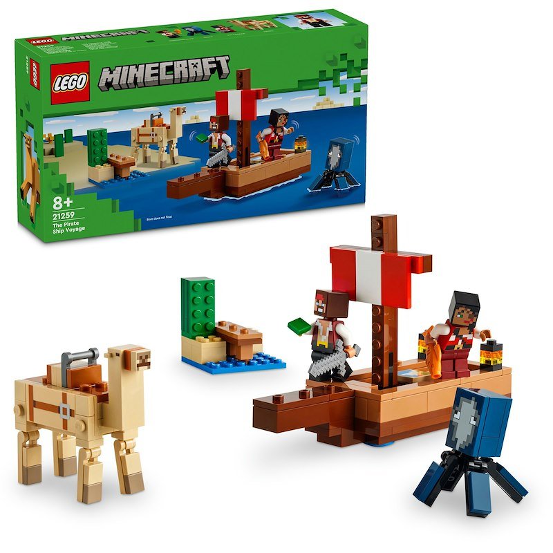 Lego® Il Viaggio Del Galeone Dei Pirati- 21259
