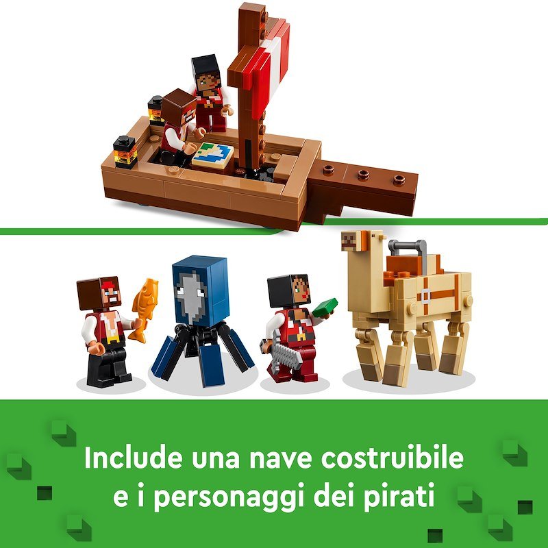 Lego® Il Viaggio Del Galeone Dei Pirati- 21259