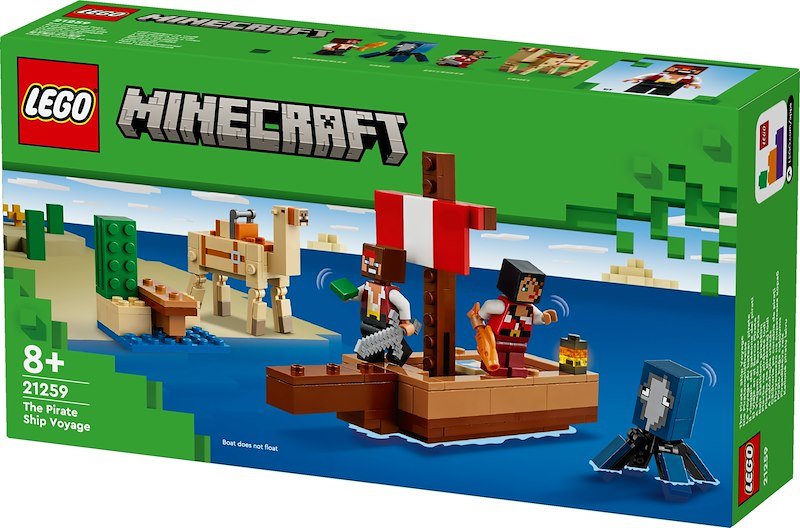 Lego® Il Viaggio Del Galeone Dei Pirati- 21259