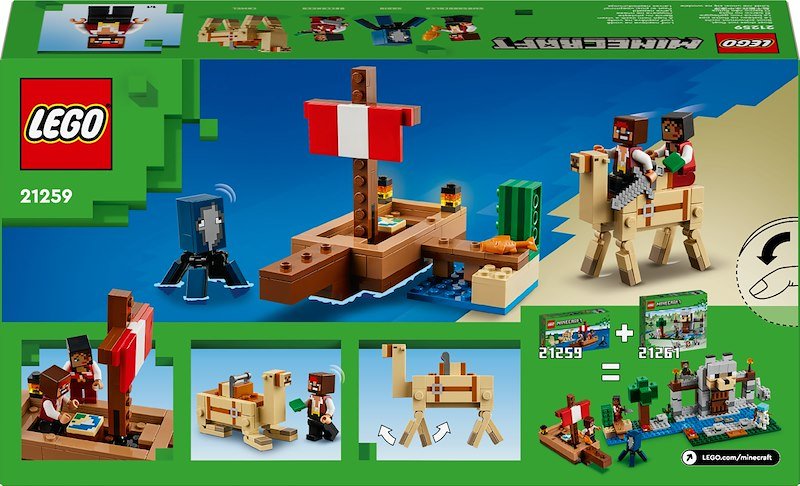 Lego® Il Viaggio Del Galeone Dei Pirati- 21259