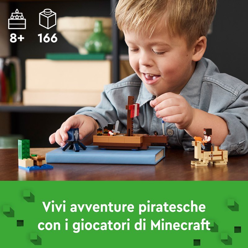 Lego® Il Viaggio Del Galeone Dei Pirati- 21259