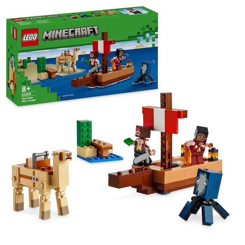 Lego® Il Viaggio Del Galeone Dei Pirati- 21259