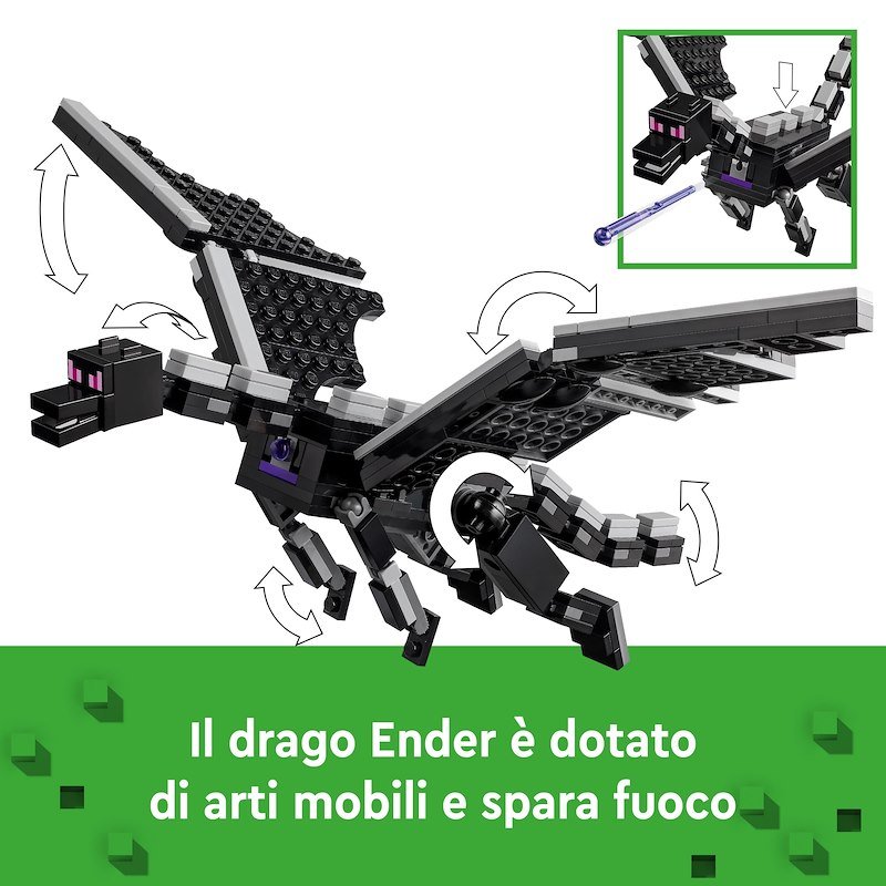 Lego® L'Endrago E La Nave Dell'End - 21264