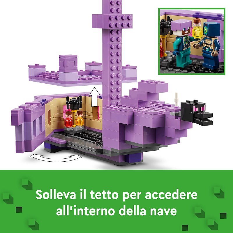 Lego® L'Endrago E La Nave Dell'End - 21264