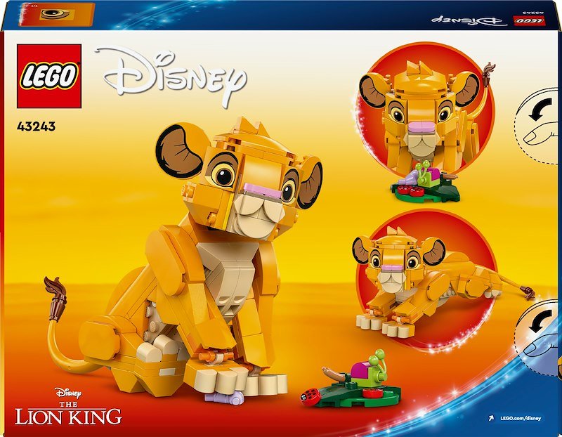 Lego® Simba, Il Cucciolo Del Re Leone - 43243