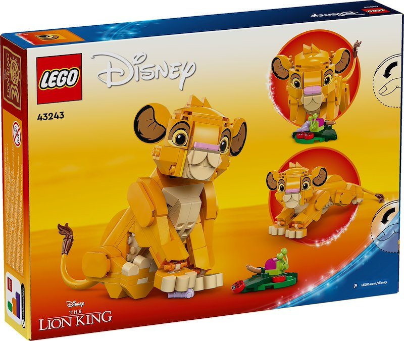 Lego® Simba, Il Cucciolo Del Re Leone - 43243