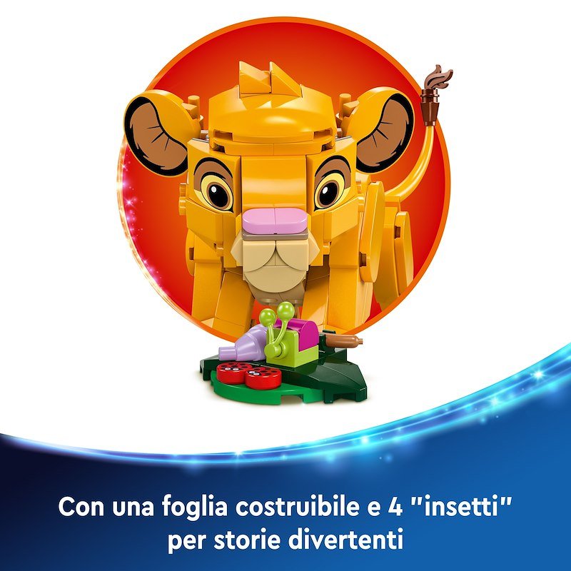 Lego® Simba, Il Cucciolo Del Re Leone - 43243
